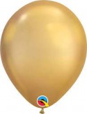 Chrome Gold Latex Balloon