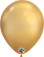 Chrome Gold Latex Balloon